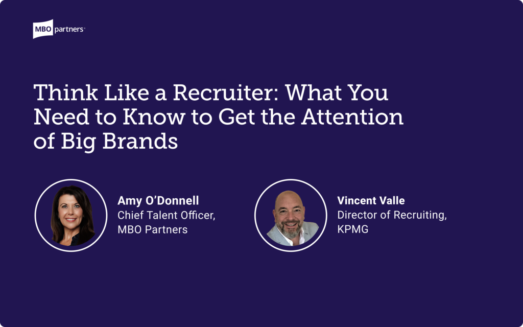 Think Like a Recruiter_What You Need to Know to Get the Attention  of Big Brands